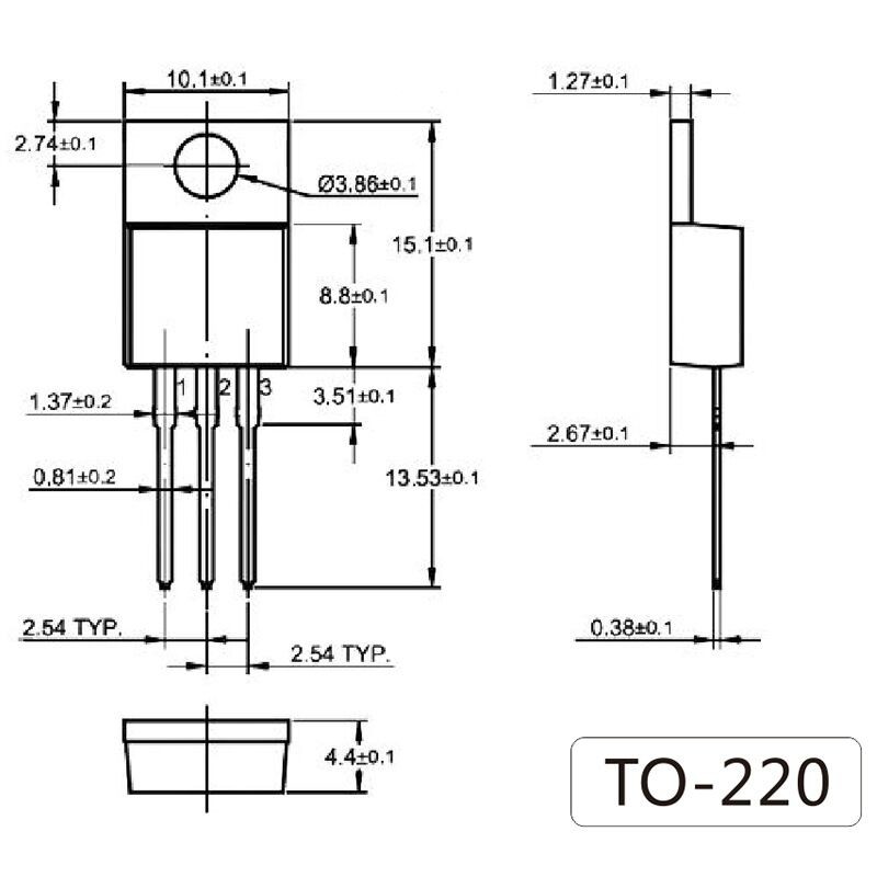 Datasheet Pinagem - Transistor Mosfet Canal-N IRF730